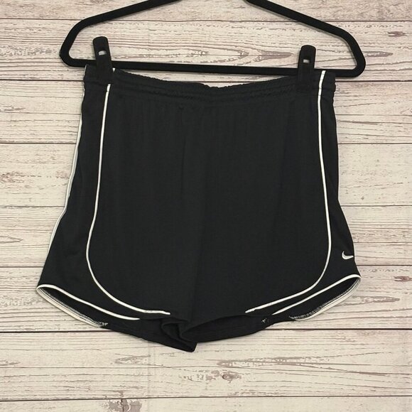 Nike Black White Running Shorts Small - Picture 1 of 6